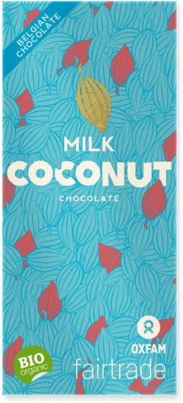 Fair Trade Organic Milk Chocolate With Coconut 100g