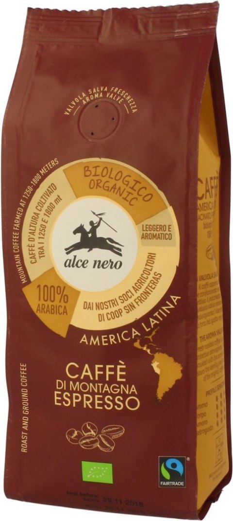 Ground Coffee Arabica Espresso 100% BIO