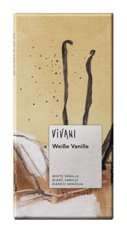 White Chocolate With Organic Vanilla 80g