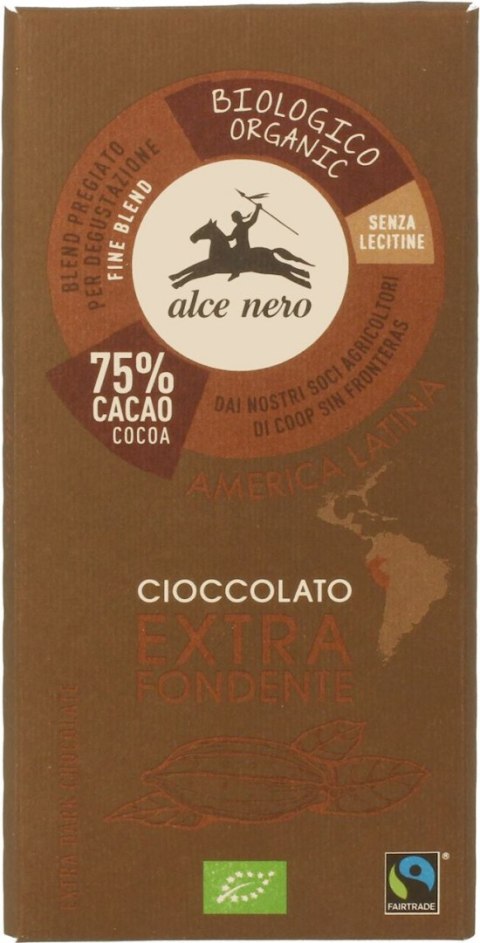 Dark Chocolate 75% Fair Trade Gluten-Free BIO