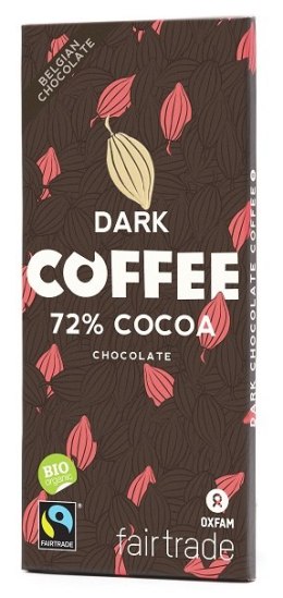 Dark Chocolate With Fair Trade BIO Coffee 100g