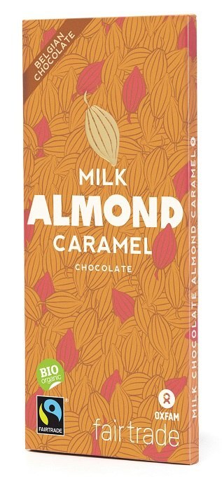 Milk Chocolate With Organic Almonds 100g