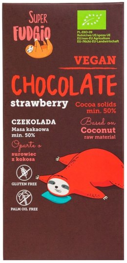 Organic Gluten-Free Strawberry Chocolate 80g