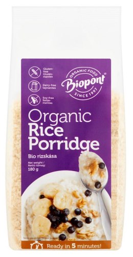 Organic Gluten-Free Rice Porridge 180g