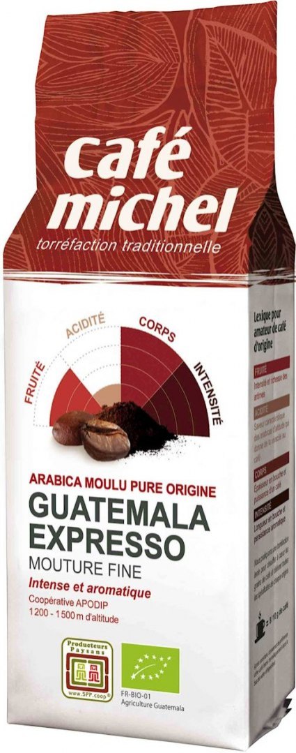 Ground Coffee Arabica Espresso Guatemala BIO 250g