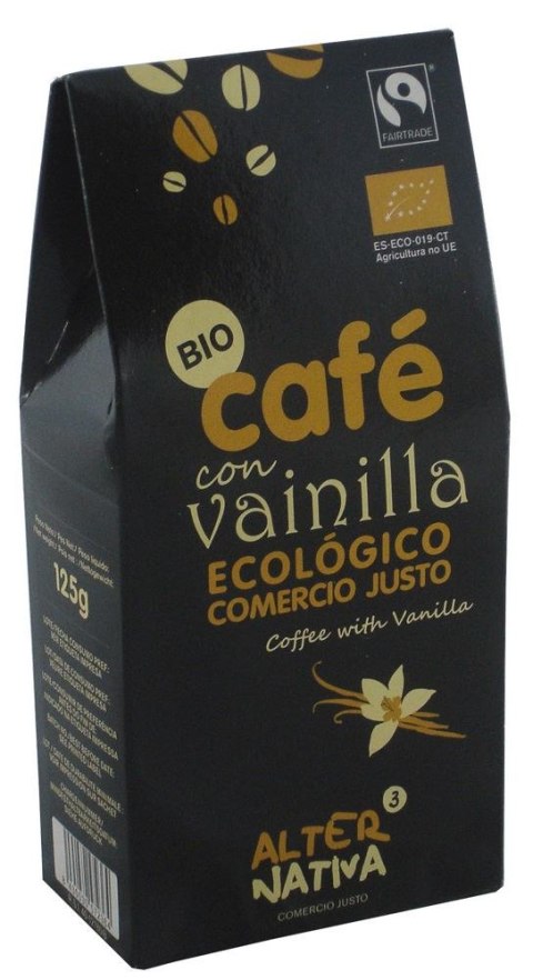 Ground Coffee Arabica/robusta With Organic Vanilla 125g