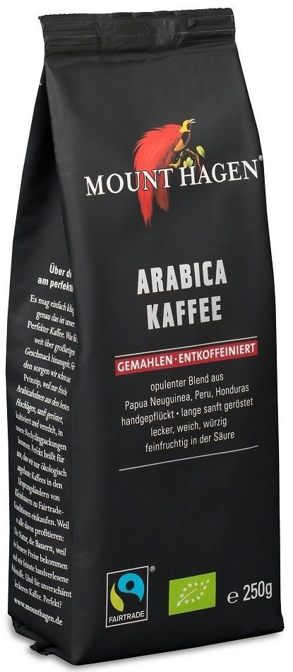 Ground Coffee Decaffeinated BIO 100% Arabica 250g