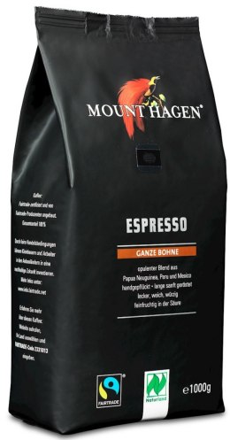 Arabica Espresso Fair Trade Organic Coffee 1kg