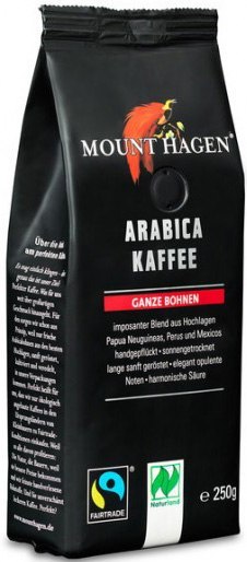 Arabica Fair Trade Organic Coffee Beans 250g