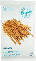 Organic Gluten-Free Salted Sticks 45g